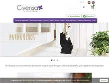 Tablet Screenshot of givensa.com